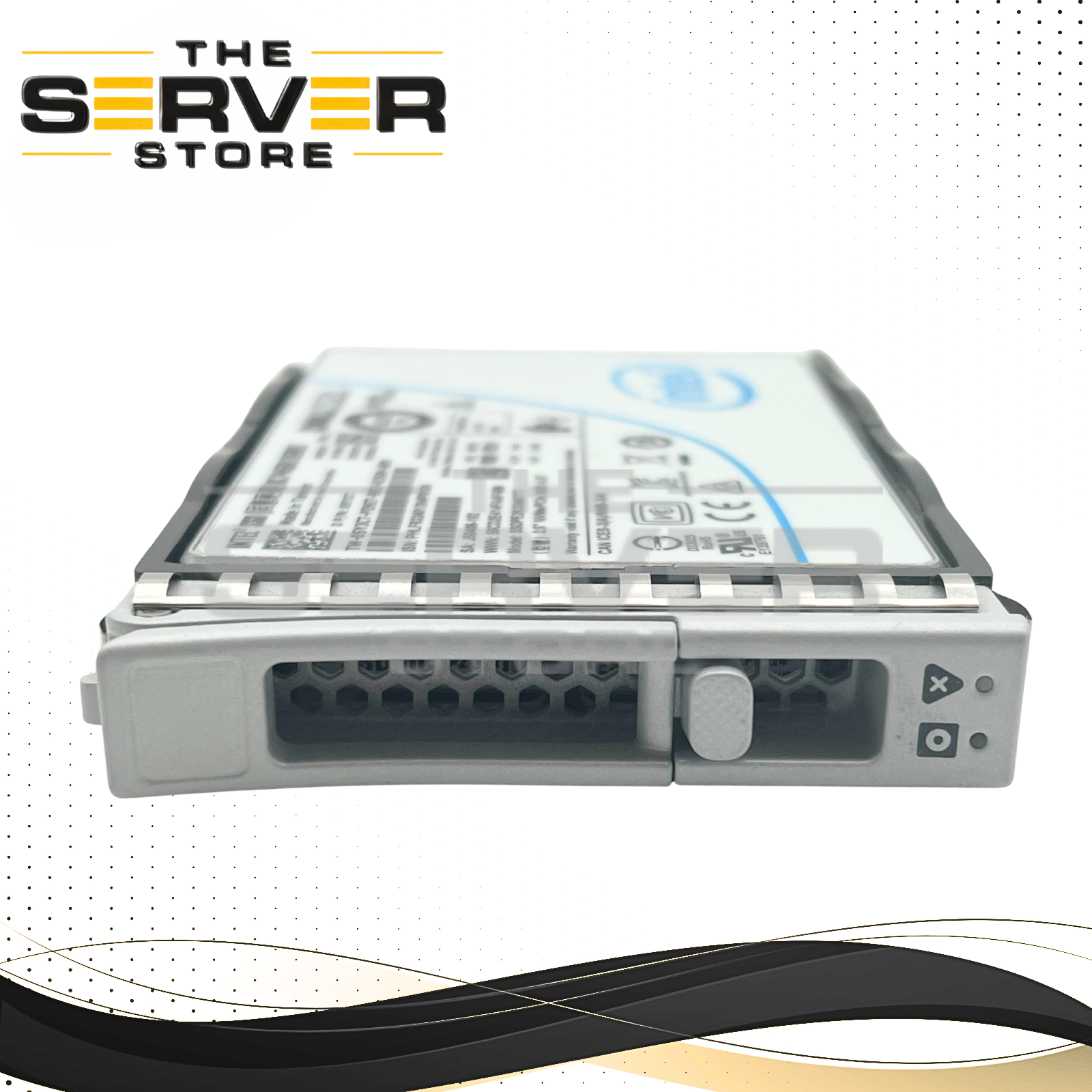 Intel 4TB NVMe U.2 PCIe Gen 3.0 x4 RI SFF 2.5" SSD DC P4500 Series SSDPE2KX040T7T for Cisco UCS Series with Tray