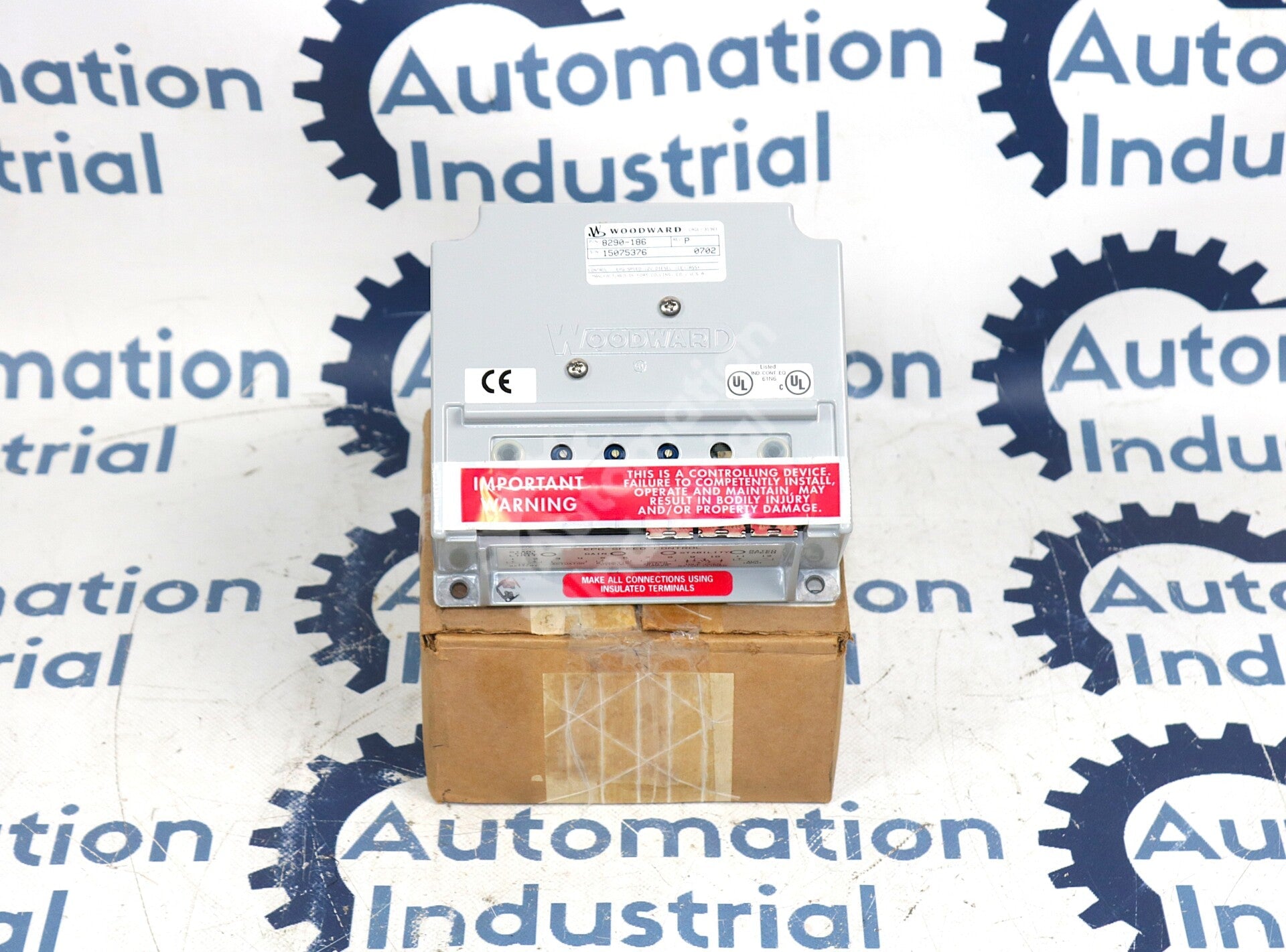 8290-186 By Woodward EPG 12V Diesel Speed Control Assembly NSFP