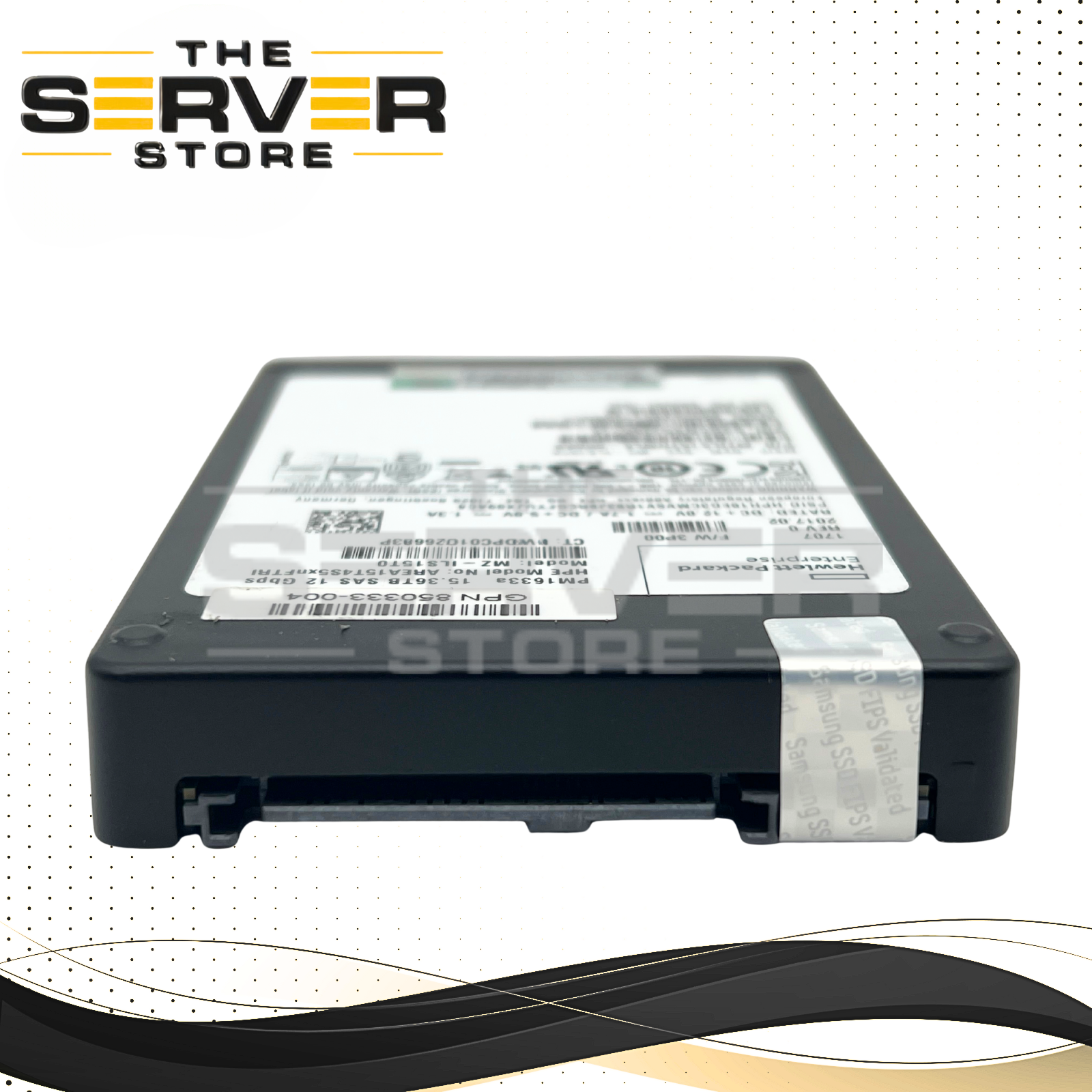 HPE 15.36TB SAS 12G RI SFF 2.5" SED SSD Samsung PM1633a MZ-ILS15T0 850333-004