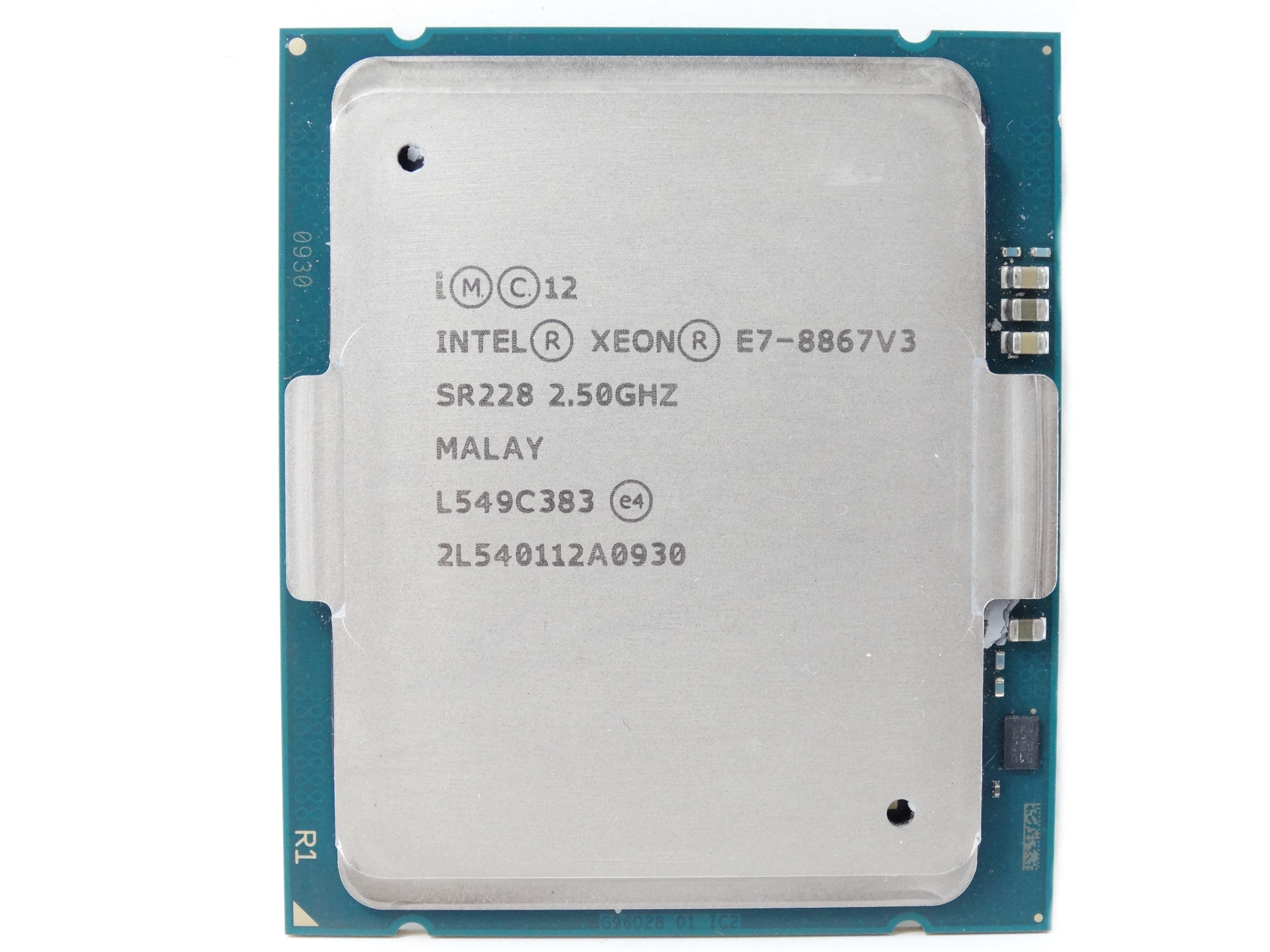Intel Xeon E7-8867 v3 16-Core 2.5GHz 45MB LGA 2011 165W CPU Processor (SR228)