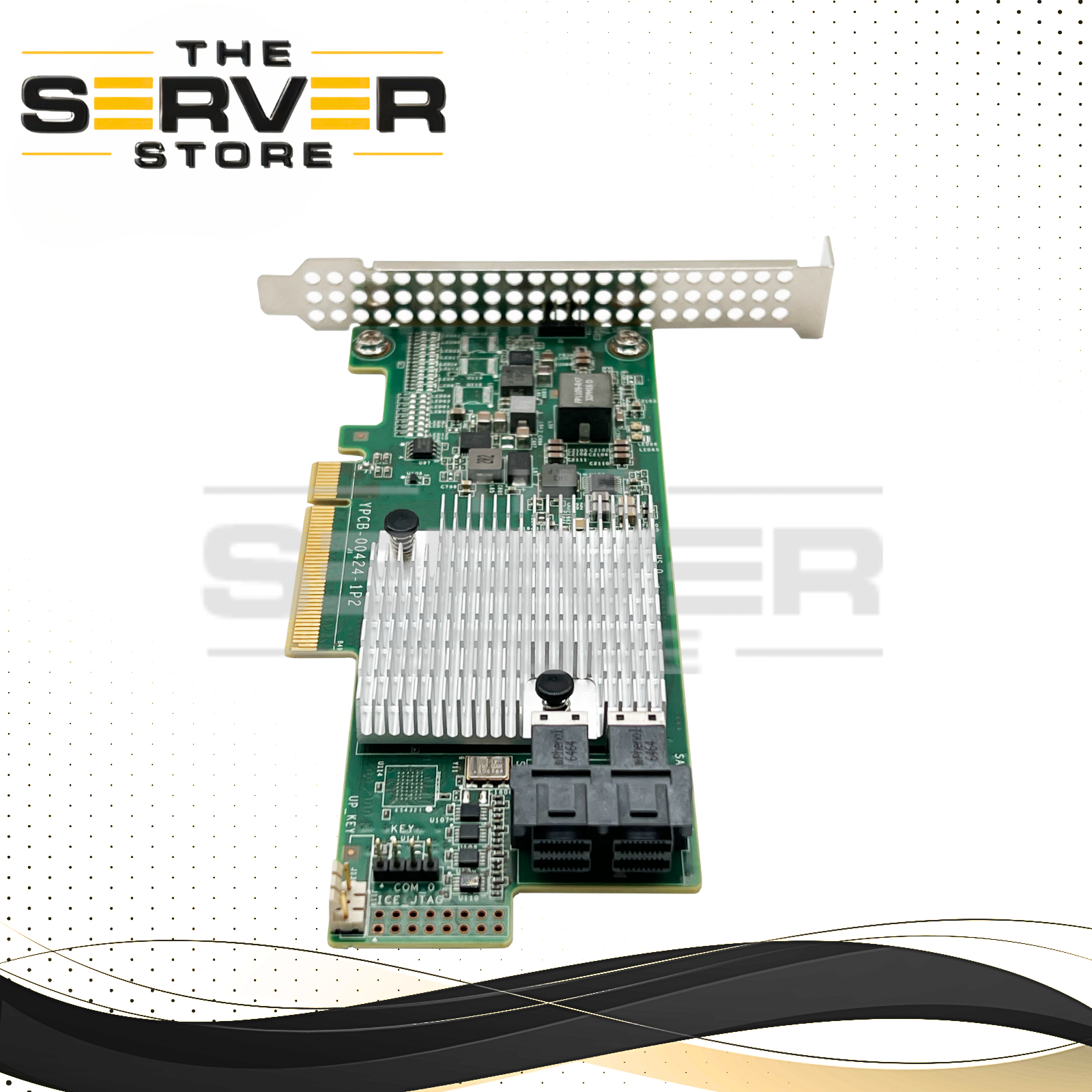 (LOT OF 100) LSI 8P 12G IT Mode FreeNAS Host Bus Adapter (HBA) SAS 9300-8i SAS3008 Controller YZCA-00424-101
