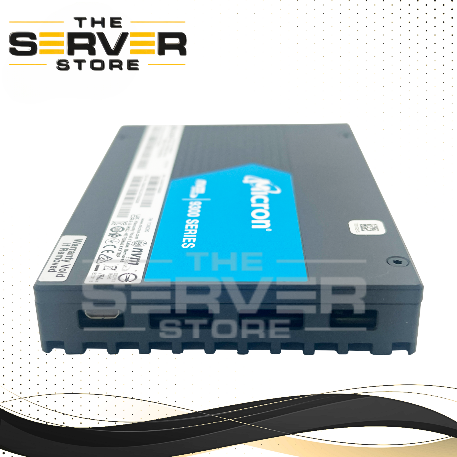 Micron 7.68TB NVMe U.2 PCIe Gen 3.0 x4 SFF 2.5" SSD 9300 Pro Series MTFDHAL7T6TDP