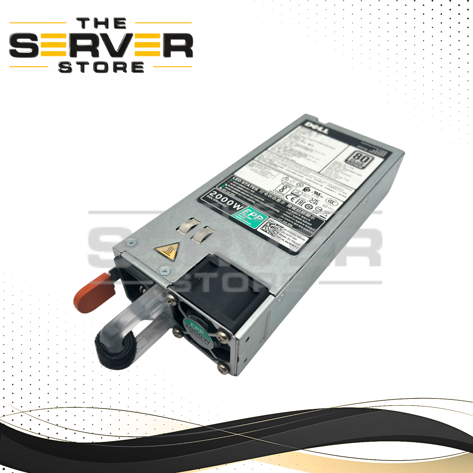 Dell 2000W 80 Plus Platinum EPP Power Supply 0VWWF1 VWWF1