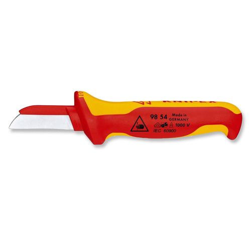 KNIPEX 9852 Insulated Cable Knife, 7-1/2"