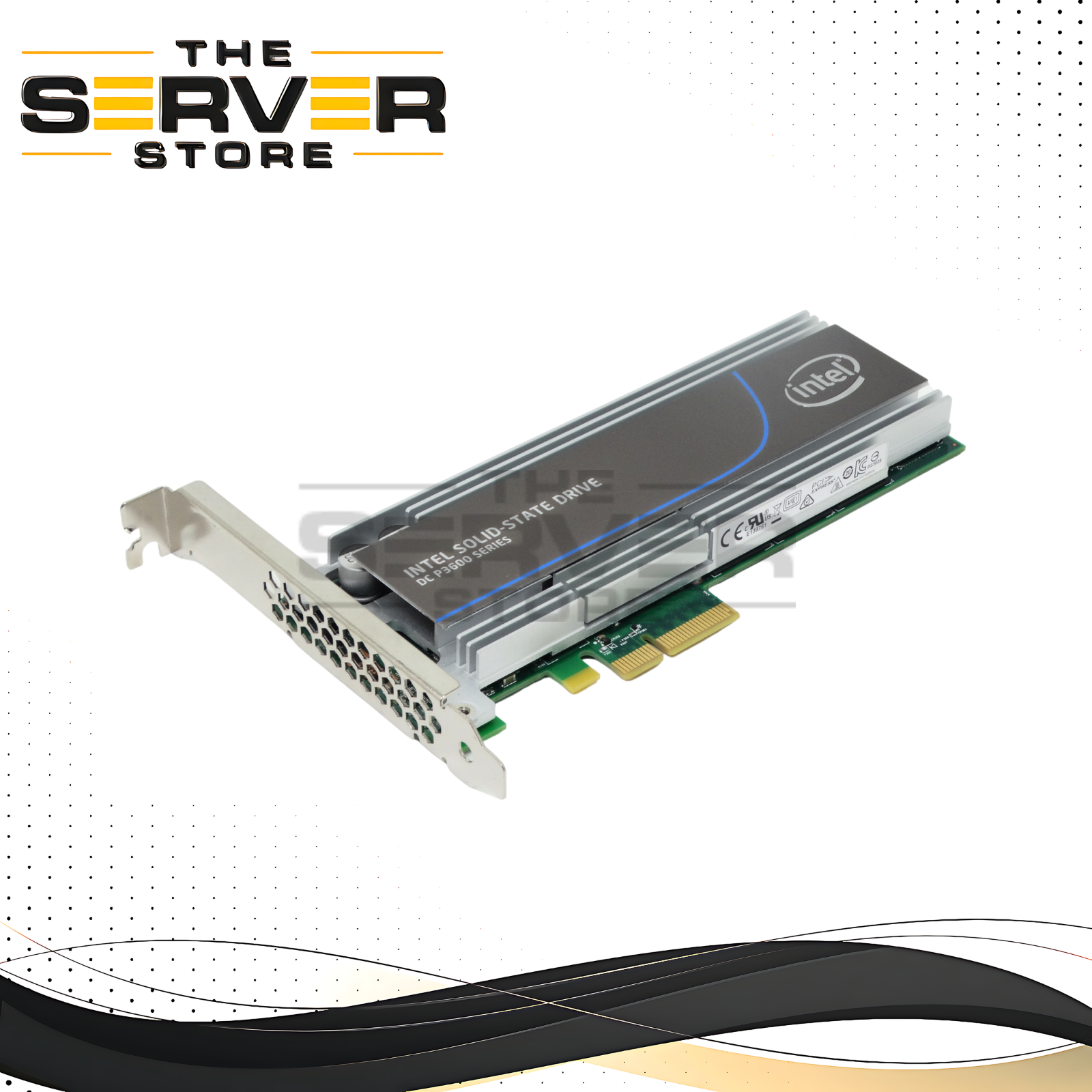 HPE 1.6TB NVMe MU PCIe Gen 3.0 x4 HHHL AIC SSD Intel DC P3600 Series 803202-B21 804569-001