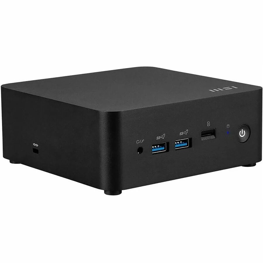 MSI Cubi NUC 009BUS Mini PC Barebone, Intel Core 7-150U, Non-OS, 3Y advanced replacement warranty