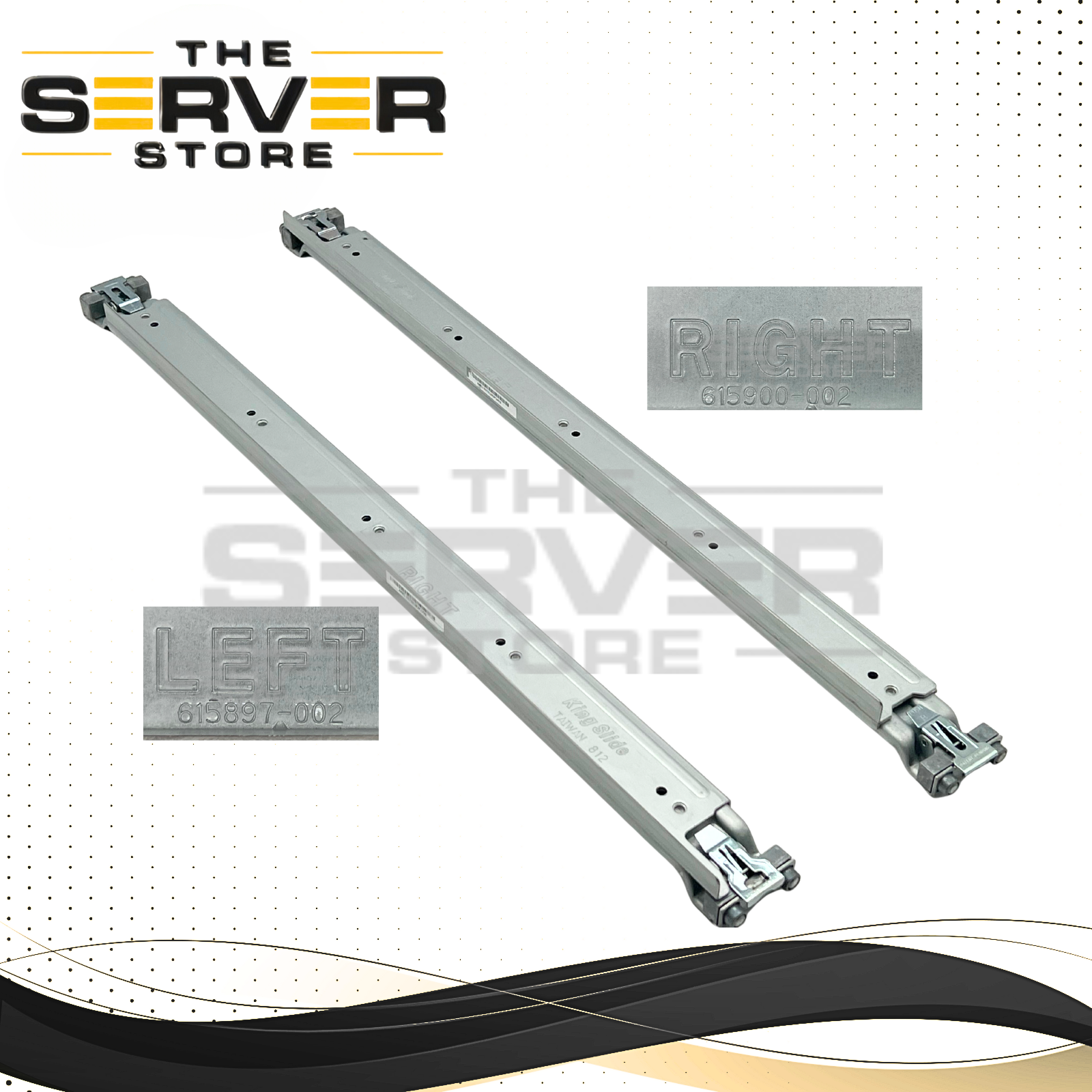 HPE 2U Shelf-Mount Adjustable Rail Kit (615900-002 / 615897-002) 822731-B21