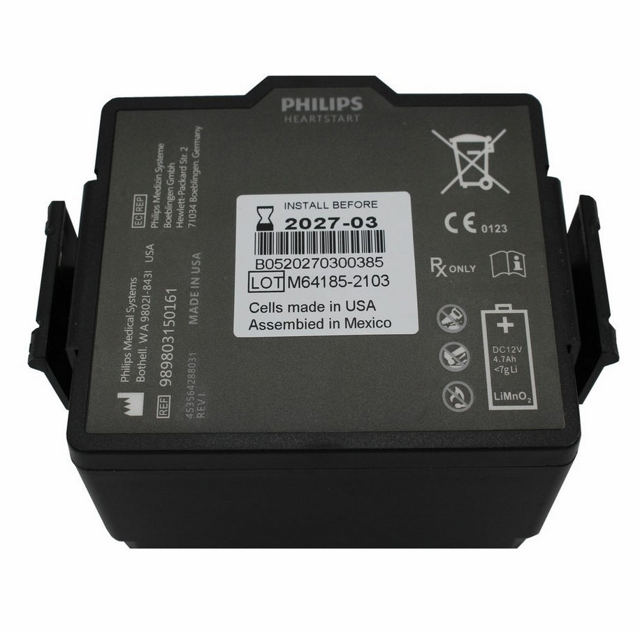 989803150161 Battery for Philips Medical Heartstart FR3 AED M64185-2103