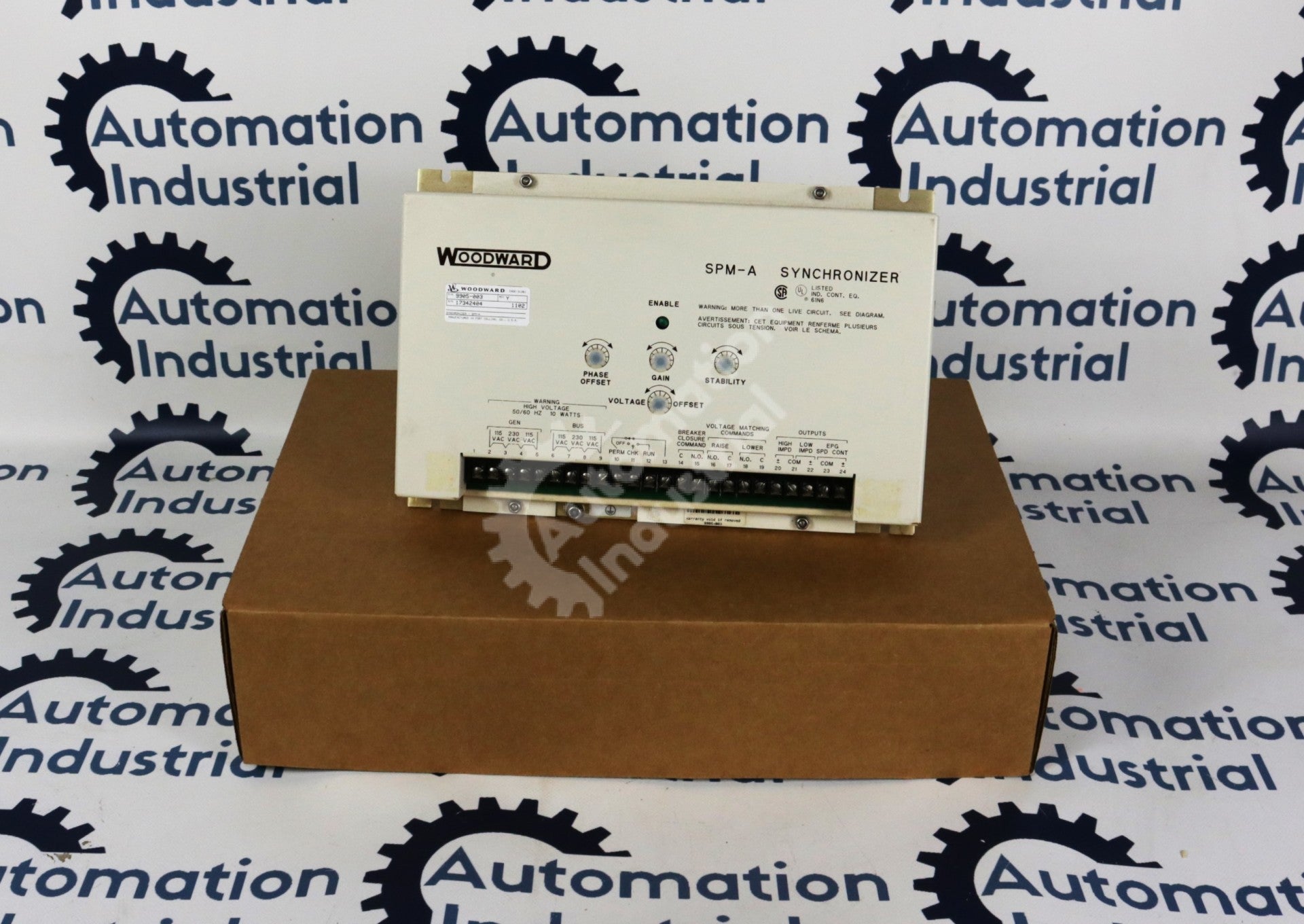 9905-003 by Woodward Speed & Phase Matching Synchronizer SPM-A