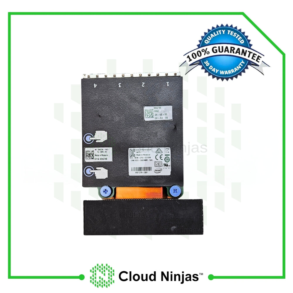 Dell Intel X540 Quad-Port 1GbE + 10GbE RJ45 NDC