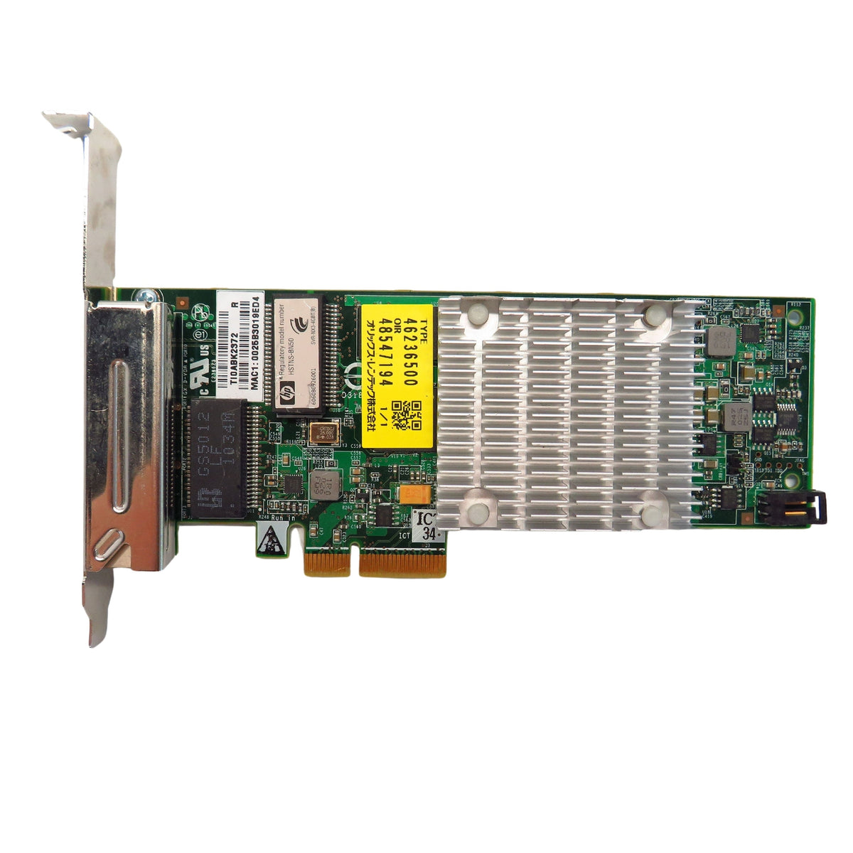 HP 539931-001 491176-001 NC375T PCIe 4 Port Gigabit Network Adapter (Refurbished)