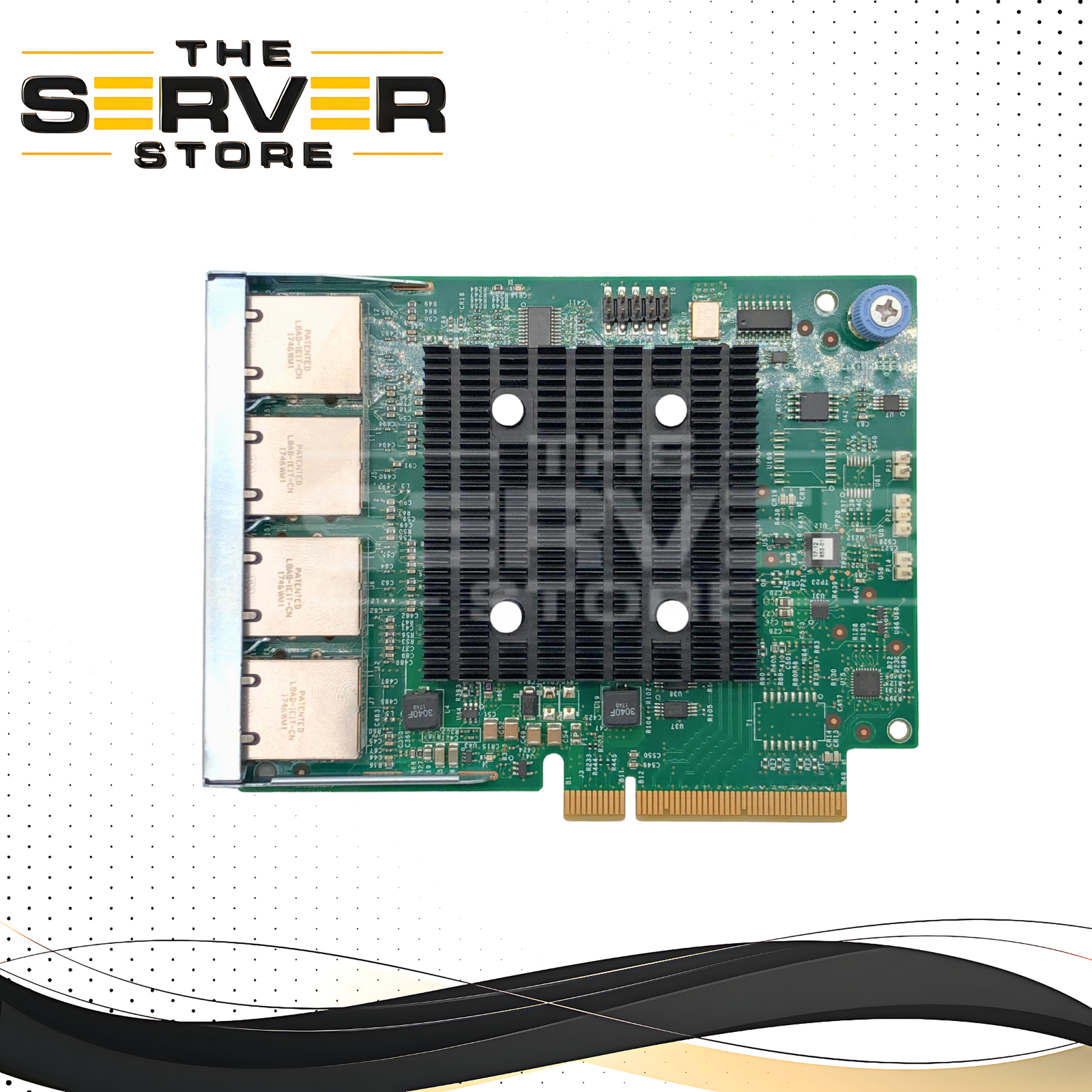 Cisco Intel I350 Quad-Port 1GbE RJ-45 MLOM (Modular LAN on Motherboard) Network Adapter. P/N: UCSC-MLOM-IRJ45.