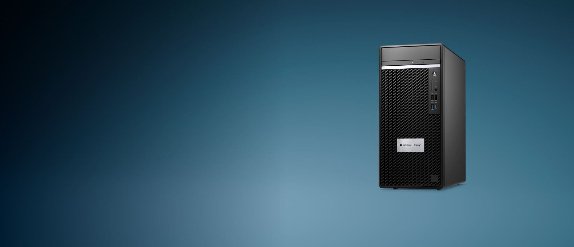 Milestone HE350T-8TB Husky IVO 350 Tower, 8TB(2x4TB)