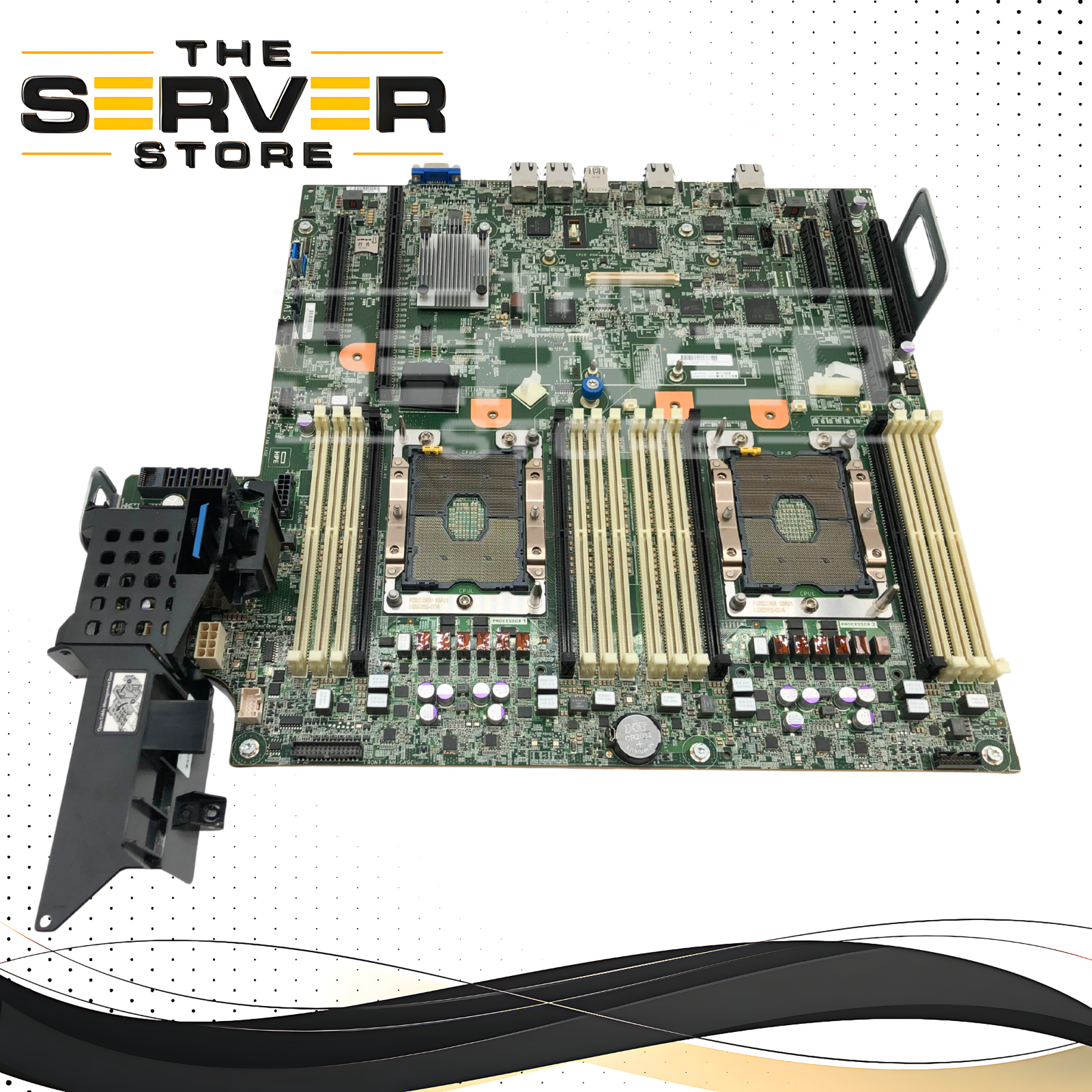 HPE Apollo 4200 Gen10 Server System Board / Motherboard. Dual Socket LGA 3647 for 1st & 2nd Gen Intel Xeon Scalable CPUs. P/N: P04716-002, P10065-002, P10065-003.