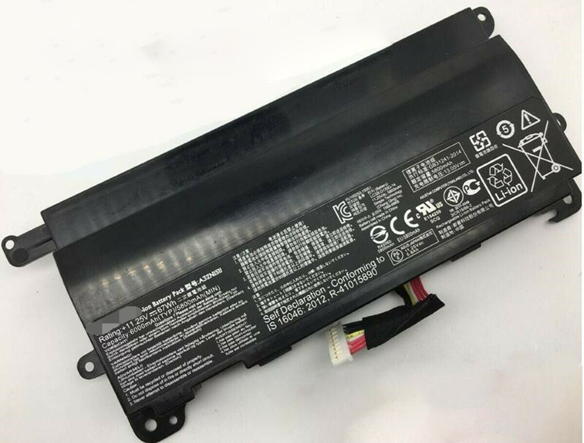 A32N1511 67Wh Battery for Asus ROG G752 G752VL G752VY G752VT G752V