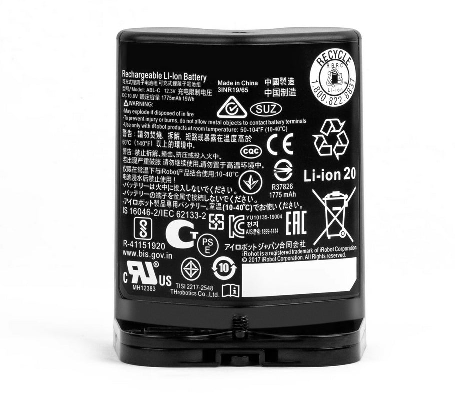 ABL-C Rechargeable Battery for IROBOT Braava Jet M6 M66110 M611020 M612680 M612880 M614480