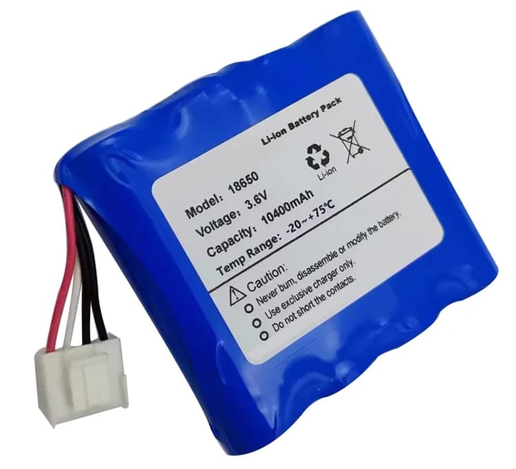 AECG-18U Battery for Nalong ECG Machine RAGE12 RAGE-10 18650