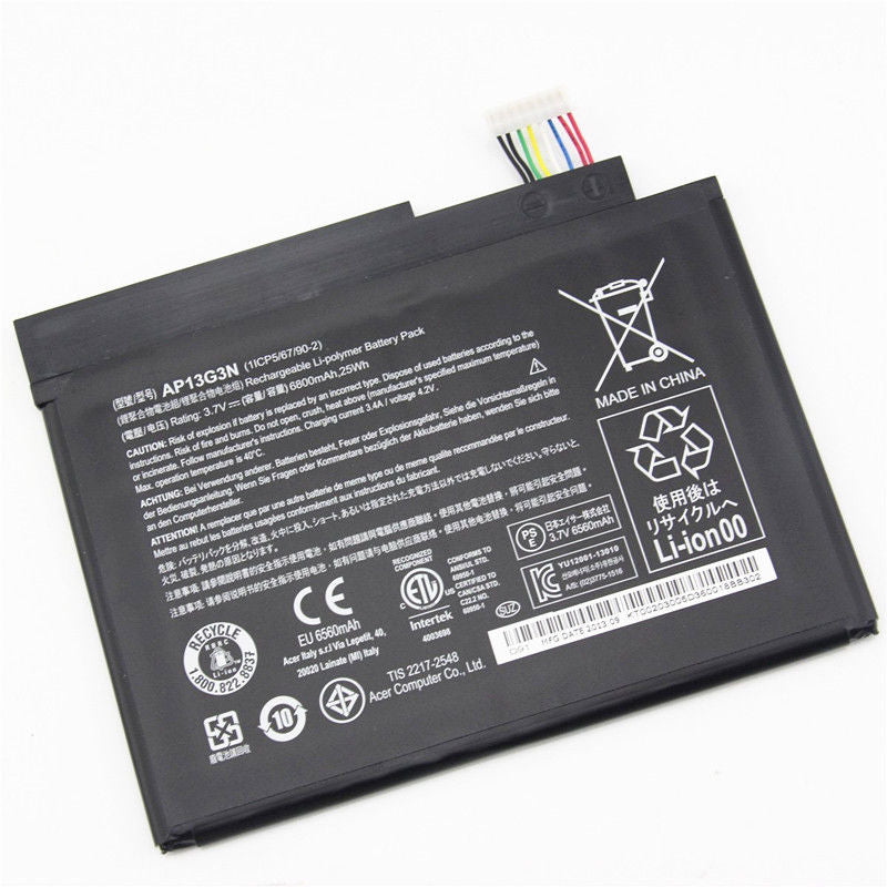 AP13G3N 25Wh Battery For Acer Iconia W3-810 8' Series Tablet