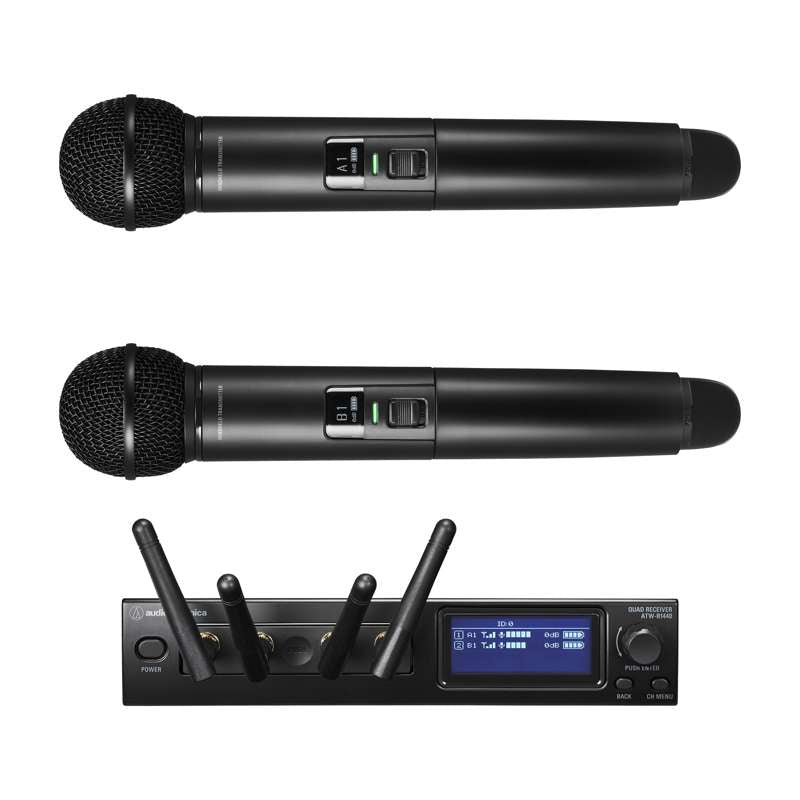 Audio Technica System 20 PRO Dual Handheld Microphone System (ATW‑1422)