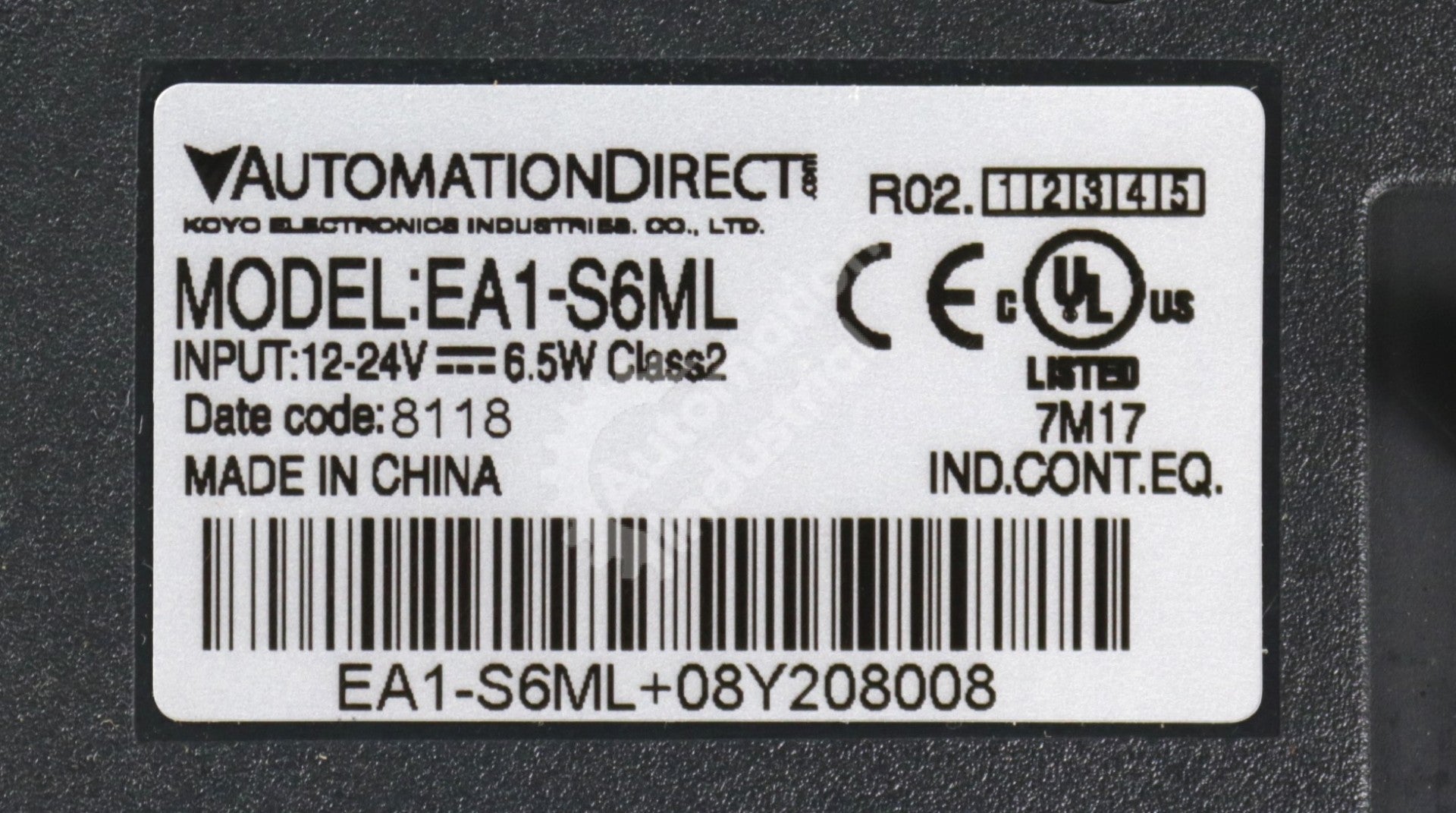 EA1-S6ML by Automation Direct C-more 5.7 IN Touch Screen HMI EA1 Micro Series
