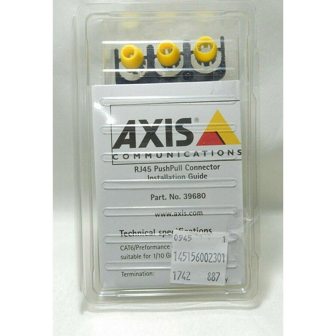 Axis 39680 RJ45 PushPull Connectors kit-FoxTI