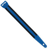 Fiber Optic Cable Tie Wraps Blue with Foam 50 pack