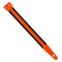 Basic Cable Tie Wrap Orange (No Foam) 6 pack