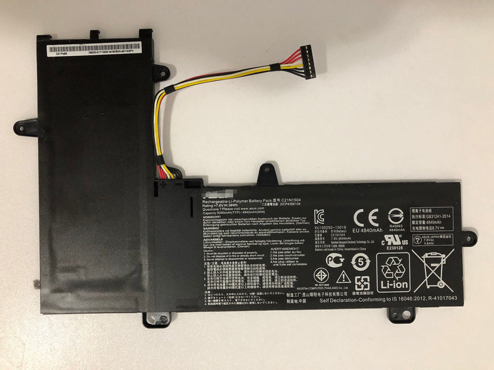 Asus C21N1504 Transformer Book Flip TP200SA 38Wh Replacement Battery