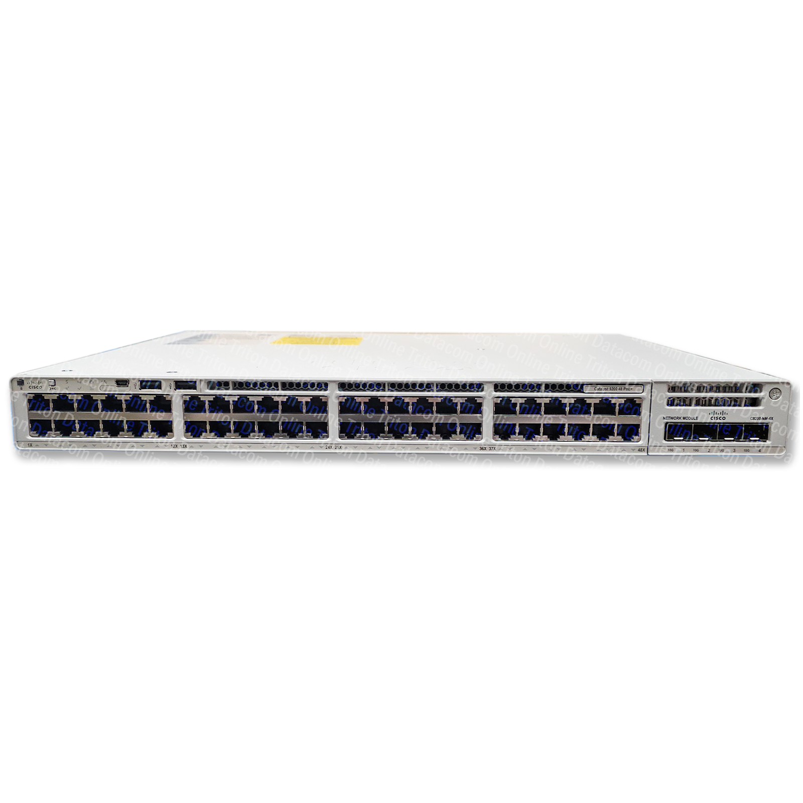 C9200-48P-A - Cisco Catalyst 9200 Switch with 48-port PoE+, Modular Uplink, Network Advantage