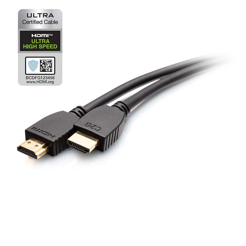 Cables To Go 12ft (3.7m) C2G Plus Series Ultra High Speed HDMI Cable - 8K 60Hz
