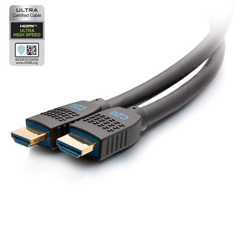 Cables To Go 12ft (3.6m) C2G Performance Series Certified Ultra High Speed HDMI Cable - 8K 60Hz