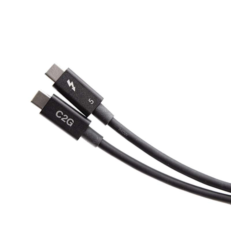 Cables To Go 1.6ft (.5m) Thunderbolt 5 USB-C Active Cable (80Gbps)