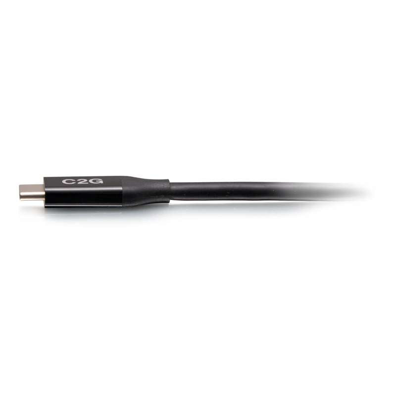 Cables To Go 2.5ft (0.8m) USB-C Male to USB-C Male Cable (20V 5A) - USB4 (40Gbps)