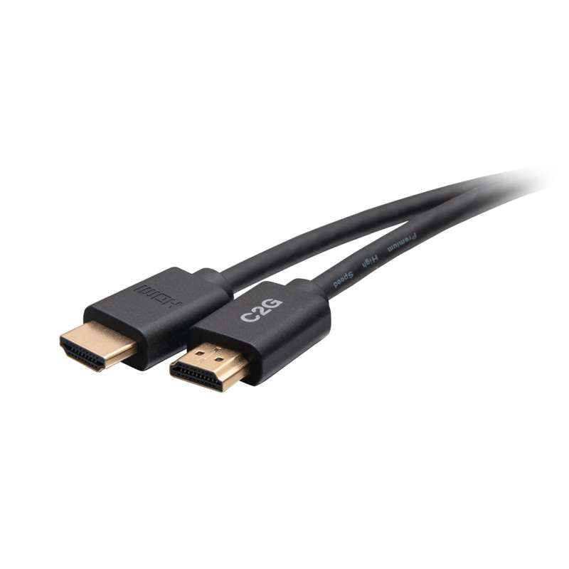 Cables To Go 3ft (0.9m) C2G TAA-Compliant Plus Series Premium High Speed HDMI Cable with Ethernet - 4K 60Hz