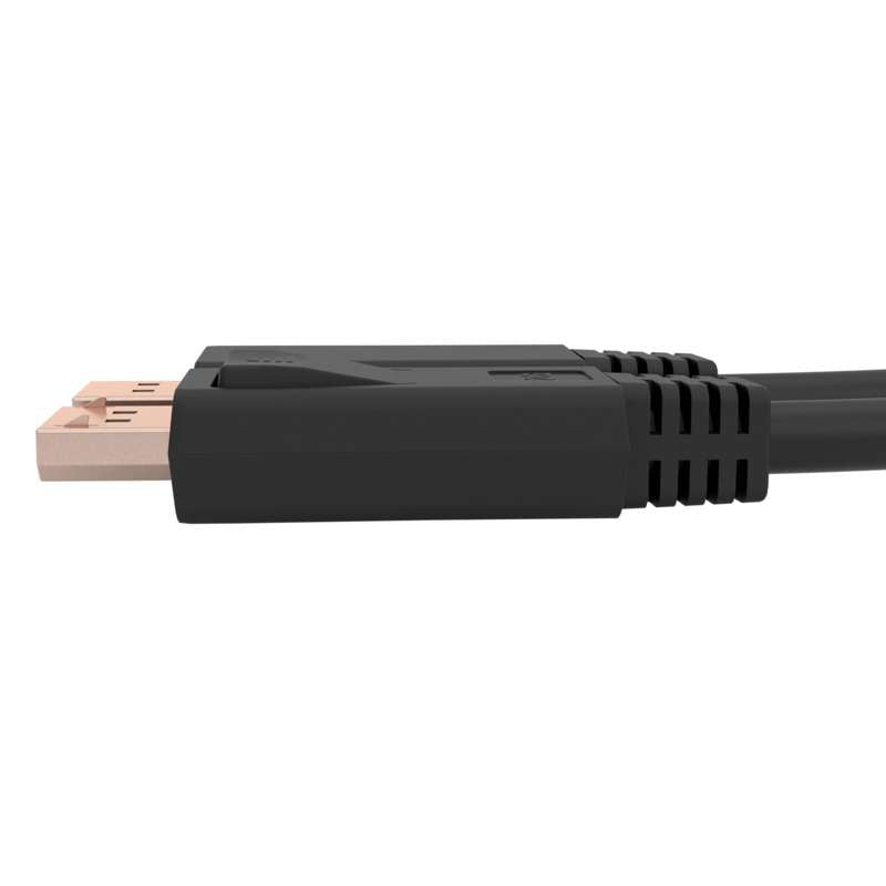 Cables To Go 10ft (3m) C2G TAA-Compliant DisplayPort Cable with Latches-8K 60Hz