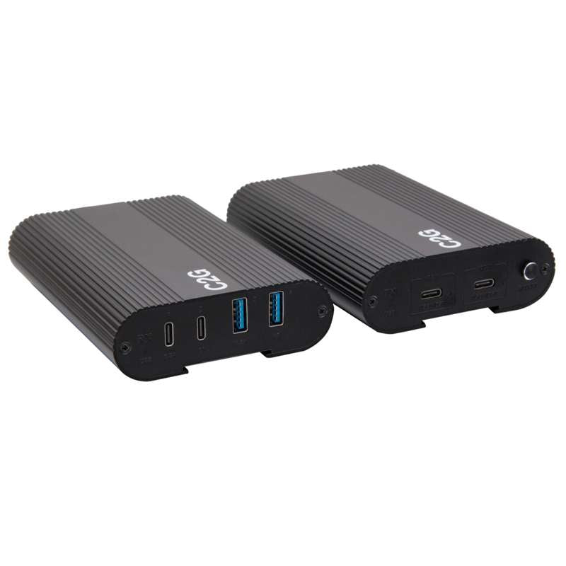 Cables To Go Superbooster 2X4 USB Over Cat6a Extender Switch - USB 3.2 GEN1 (5Gbps)