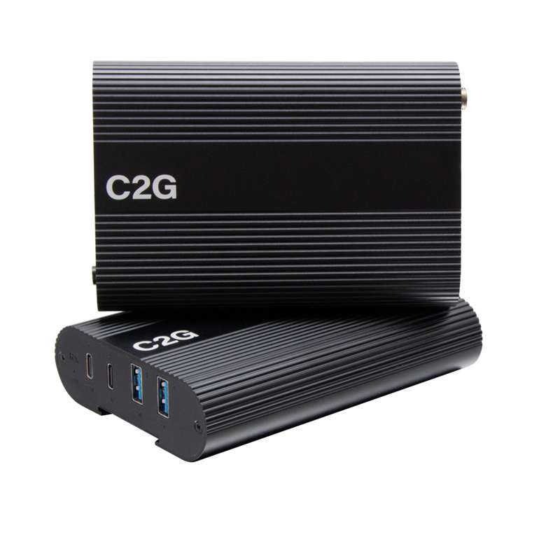 Cables To Go Superbooster 2X4 USB Over Cat6a Extender Switch - USB 3.2 GEN1 (5Gbps)