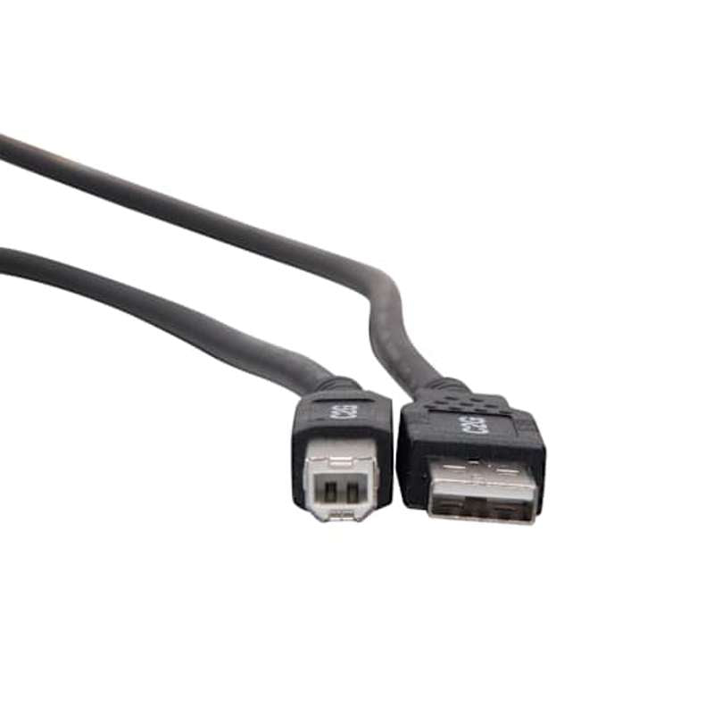 Cables To Go 3ft (0.9m) TAA-Compliant USB 2.0 A/B Cable