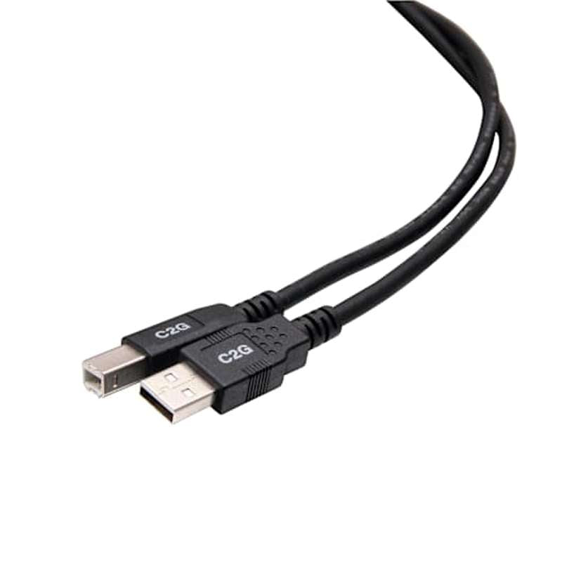 Cables To Go 6ft (1.8m) TAA-Compliant USB 2.0 A/B Cable