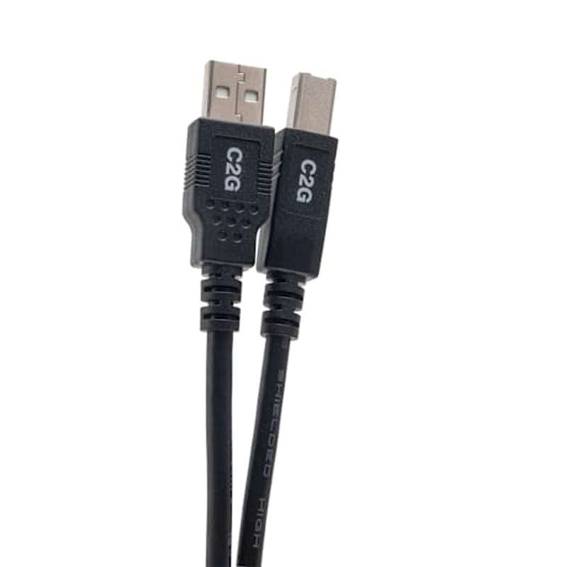 Cables To Go 15ft (4.6m) TAA-Compliant USB 2.0 A/B Cable