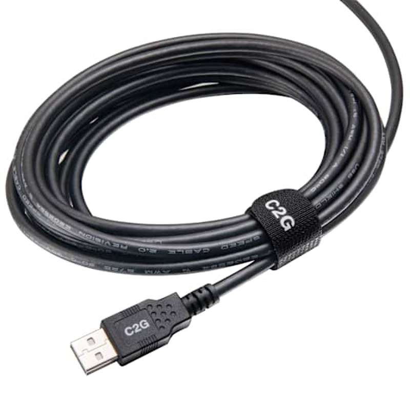 Cables To Go 15ft (4.6m) TAA-Compliant USB 2.0 A/B Cable