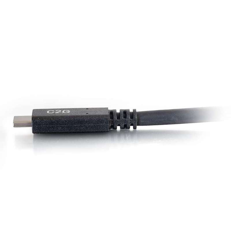 Cables To Go 3ft (0.9m) USB-C to C 3.2 (Gen 1 5Gbps) Male to Male Cable (3A)