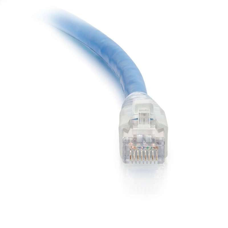 Cables To Go 35ft (10.7m) HDBaseT Certified Cat6a Cable with Discontinuous Shielding - Plenum CMP-Rated (TAA Compliant) - Blue