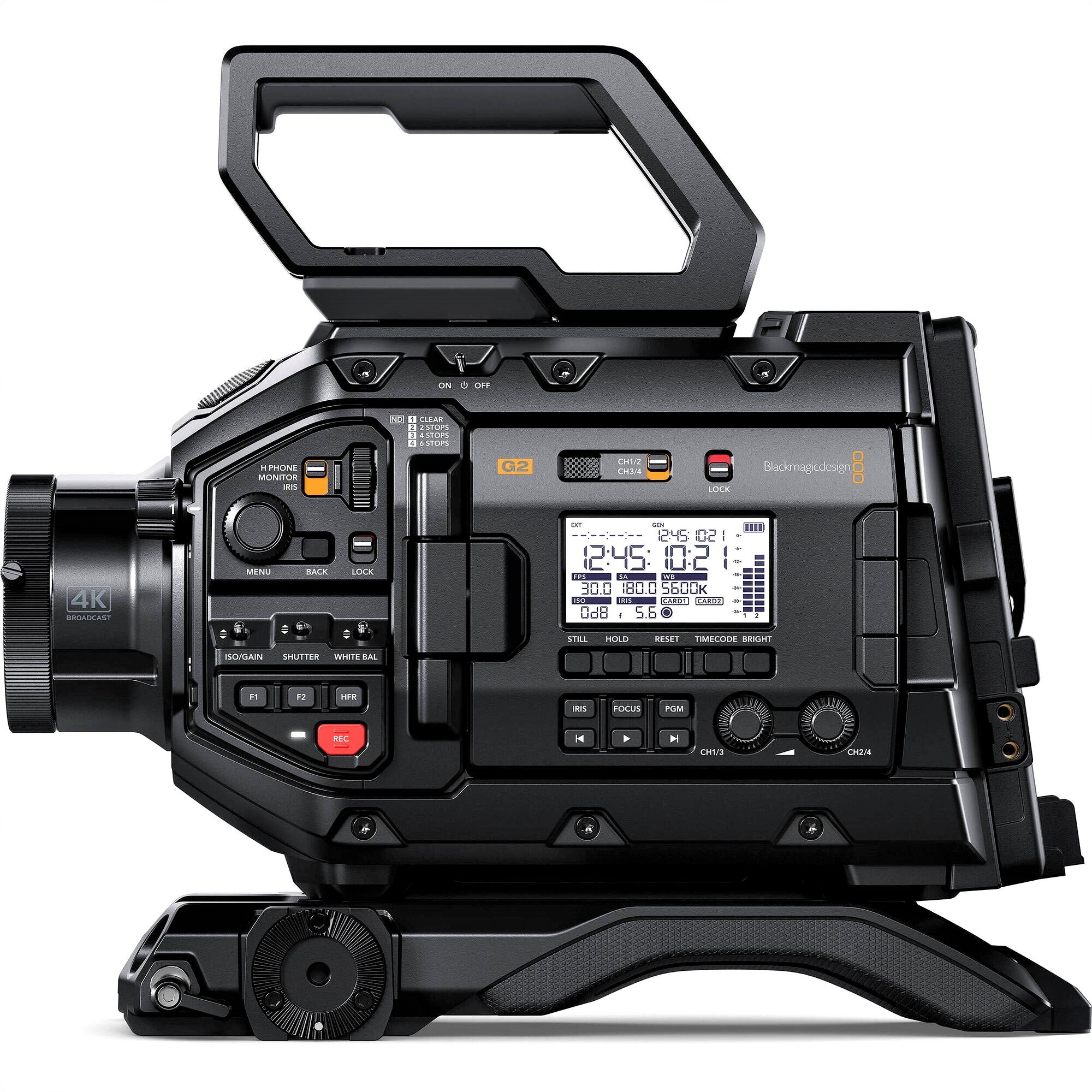 Blackmagic Design URSA Broadcast G2 with the Fujinon LA16x8BRM-XB1A Lens