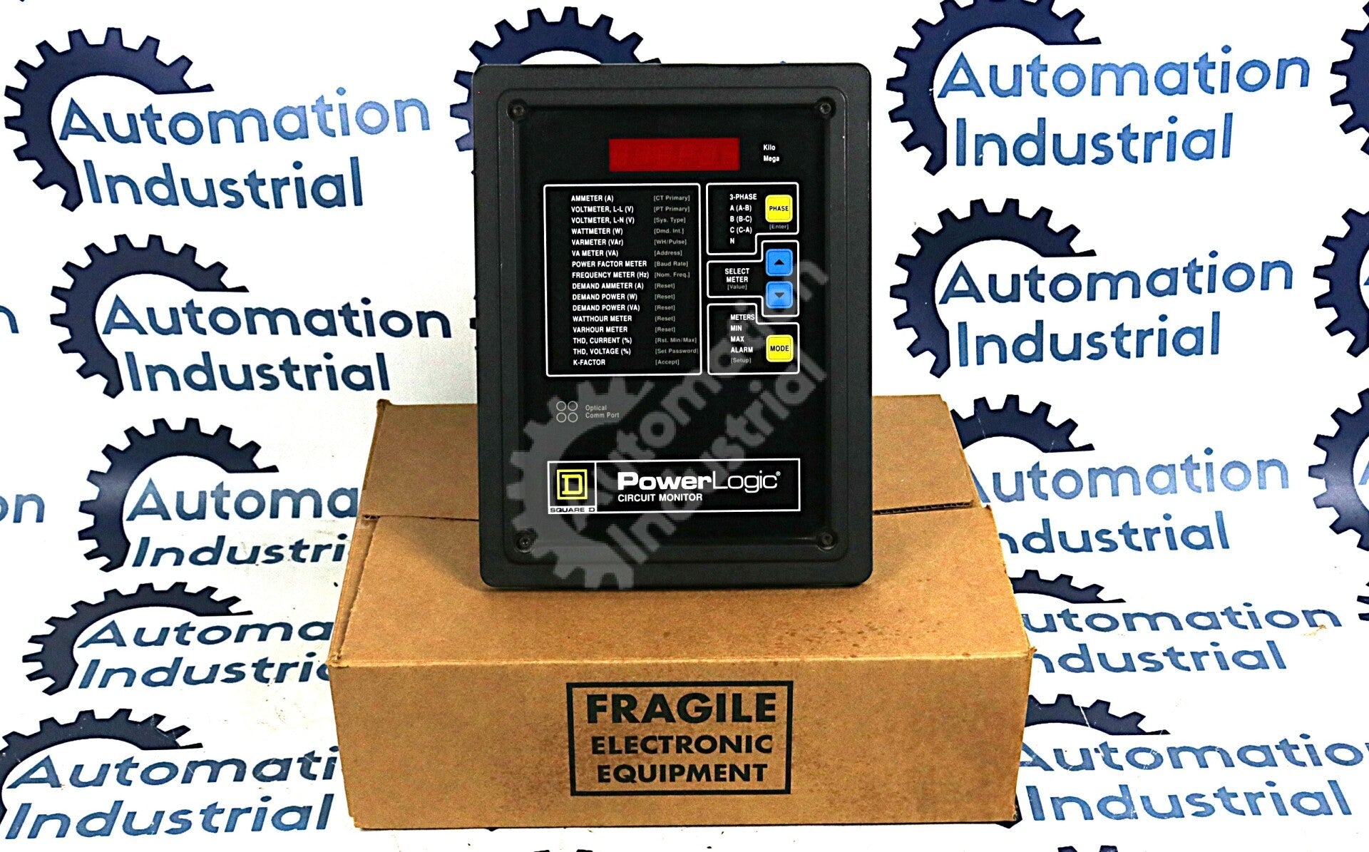 CM-2350 By Square D PowerLogic Class 3020 100-264VAC 14VA Circuit Monitor NSNB