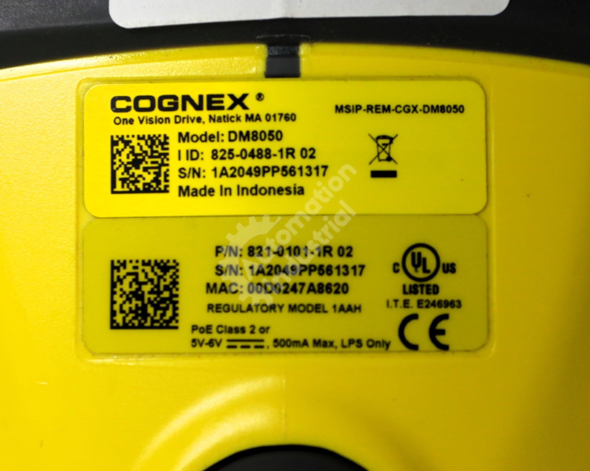 DM8050 by Cognex 825-0488-1R Advance Data Scanner DM8050 New Surplus No Box