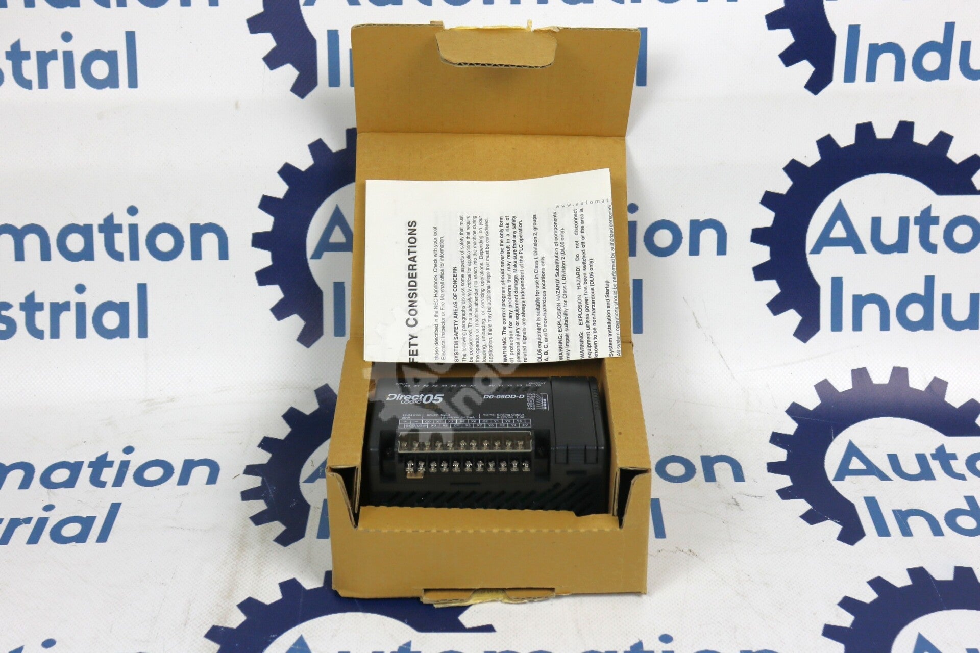 D0-05DD-D By Automation Direct 12-24VDC 8DC-Input 6DC-Output Power Supply NSFP