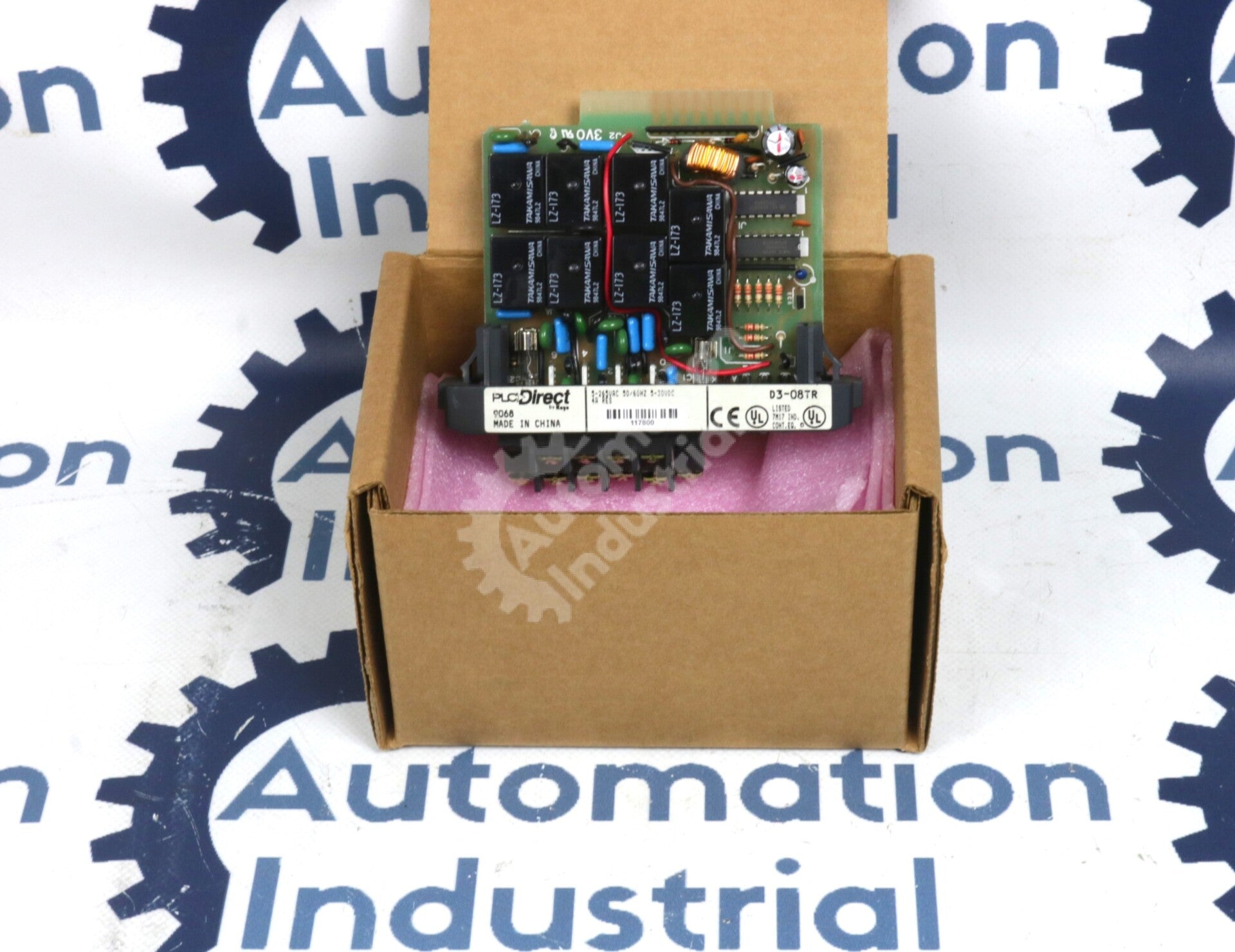 D3-08TR By Automatic Direct Relay Output Module DL305 New Surplus Factory Pkg