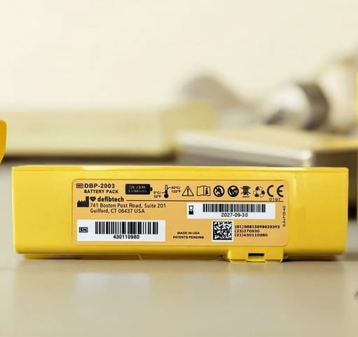 REF DBP-2003 2.8Ah Battery Pack For Defibtech lifeline AED Defibrillator