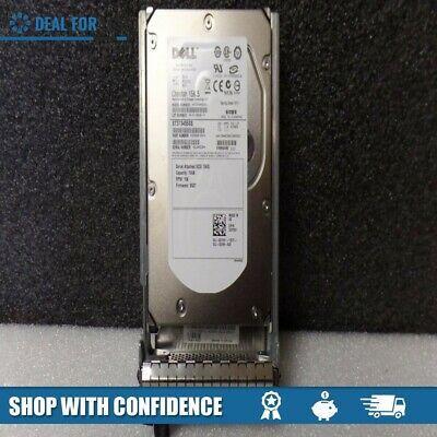 DELL 0GY581/GY581/9Z3066-054/ST373455SS- 73GB 15K SAS 3.5" HARD DRIVE WITH TRAY-FoxTI